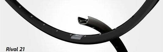 Velg 28' - 14 / 622 RIVAL21 DISC zwart 32 gts.