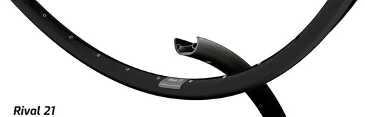 Velg 28' - 14 / 622 RIVAL21 DISC zwart 32 gts.