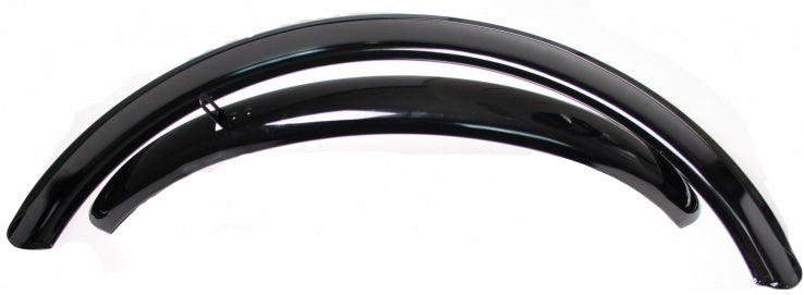 Spatbord set ATB zonder stangen zwart 26"