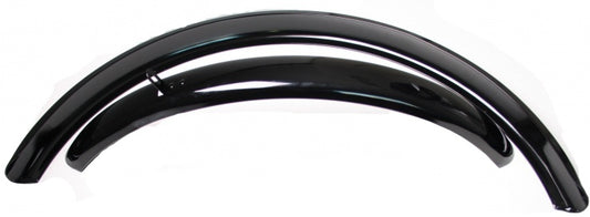 Spatbord set ATB zonder stangen zwart 26"