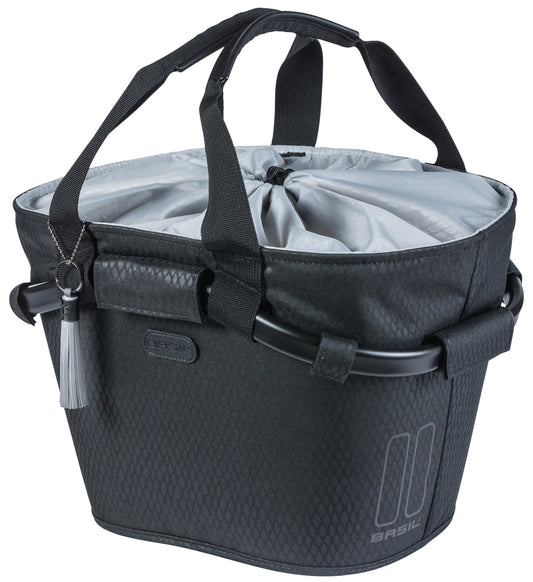 Basil 11254 Noir Carry All Fronts Basket midnight black
