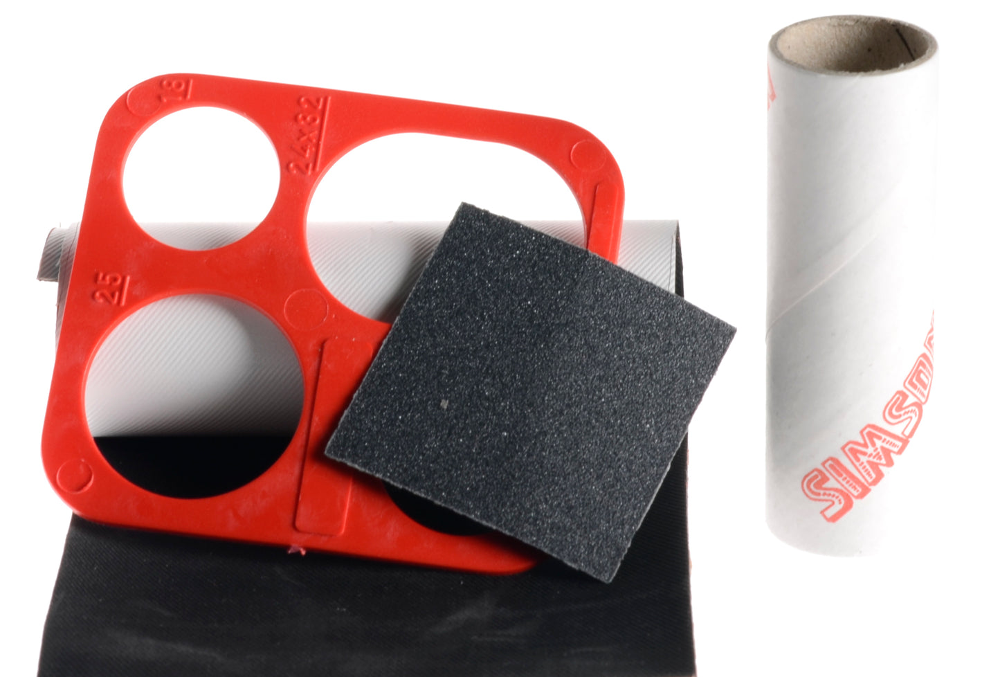 Simson 020536 bandenreparatie rol & sjabloon 7 x 20 cm.