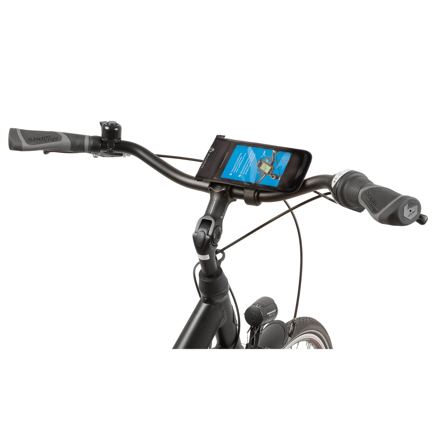 M-Wave smartphone tas waterdicht voor alle Smart- en iPhones met draaibare qr houder
