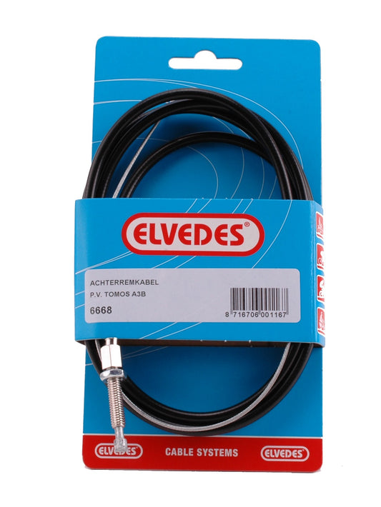 Elvedes 6668 Tomos achterremkabel A3B