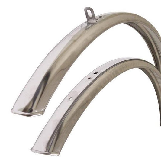 Spatbord set 27"/28" RVS zonder stangen