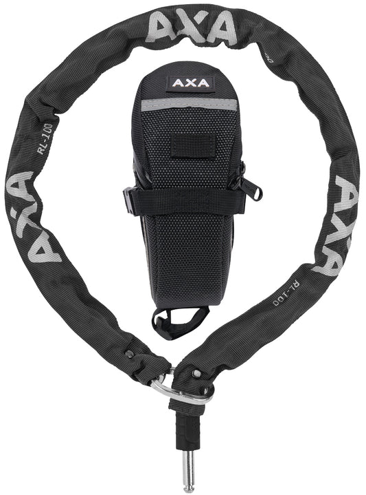 AXA PI Chain RLC 100/5,5 Black + Bag