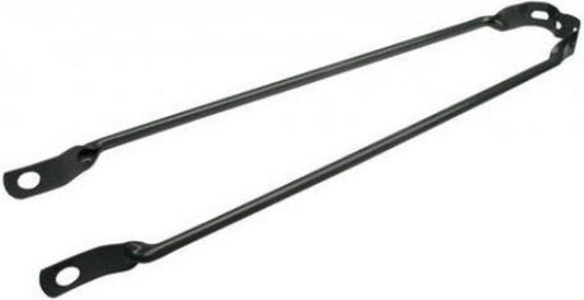 Spatbord stang 28" grijs