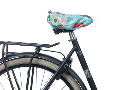 Basil 50533 Bloom Field zadeldekje sky blue