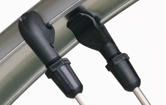 Mirage bevestiging speedclip met stangspanmoer 3,2 mm. zwart