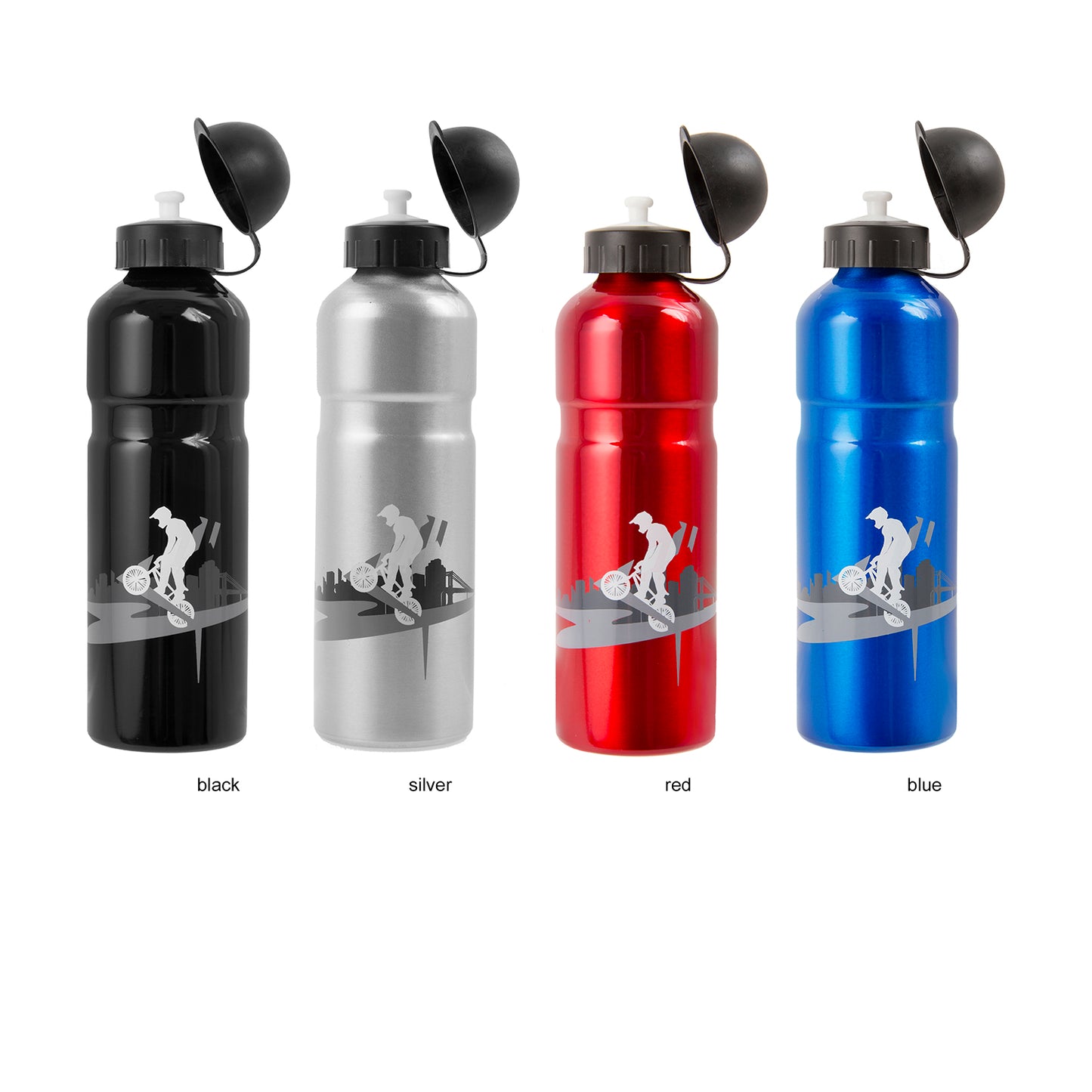M-Wave ABO bidon aluminium 750 cc (6 verschillende kleuren)