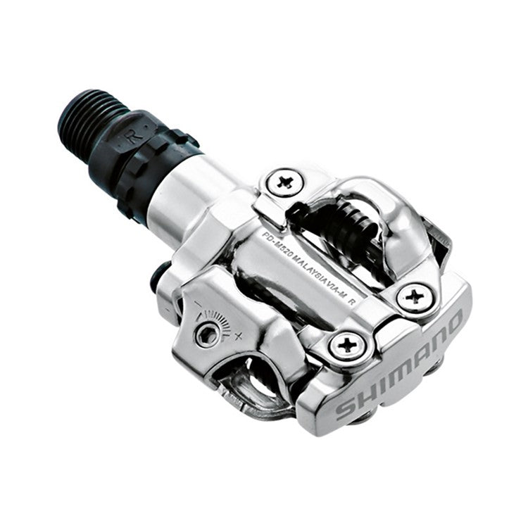Shimano EPDM520S pedalen SPD m/cleats zilver