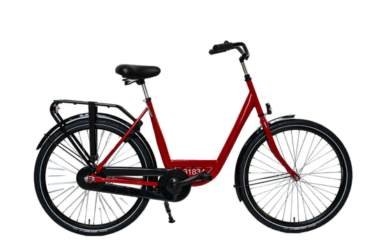ALDO bedrijfsfiets 26" 50 cm. kleur: rood