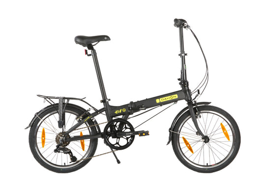 Dahon vouwfiets 20" HIT 6 spd. derailleur V-brakes Pitch (mat zwart)