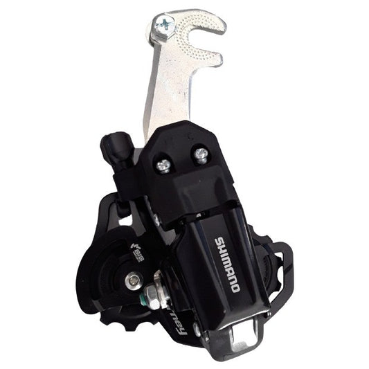 Shimano ERDTY200SSLB achterderailleur Tourney 6/7 spd. SS met haak (B-Type) zwart