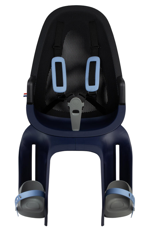 Qibbel Air Q901 Denim Blue achterzitje dragerbevestiging