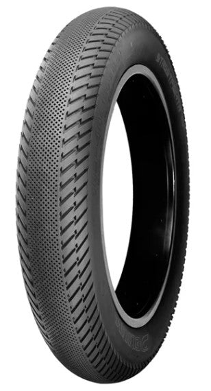 Bub. 100-406 / 20x4.00 Delium Streetfightr zwart - Fatbike