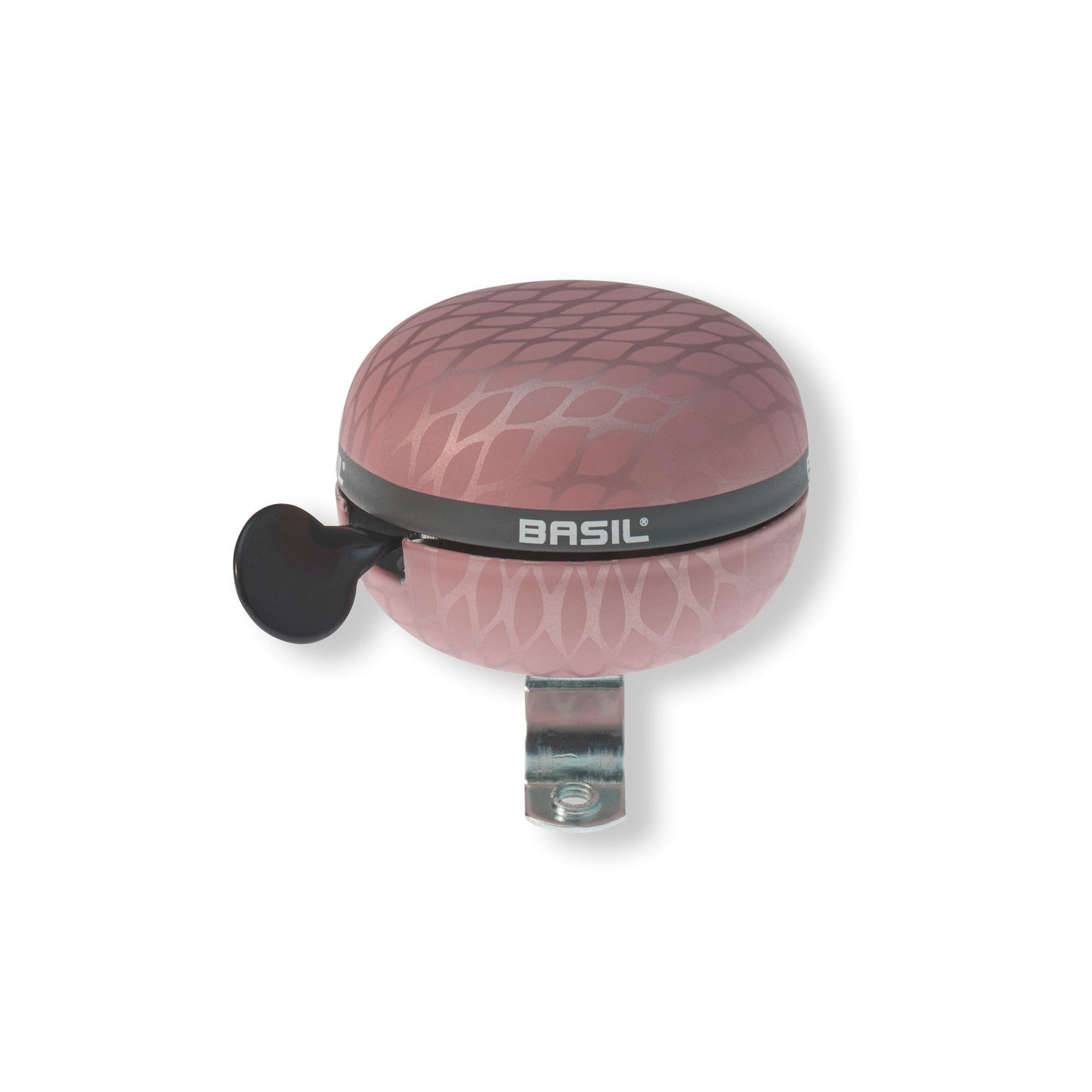 Basil 50465 Noir Bell ding dong bel Rose Metallic