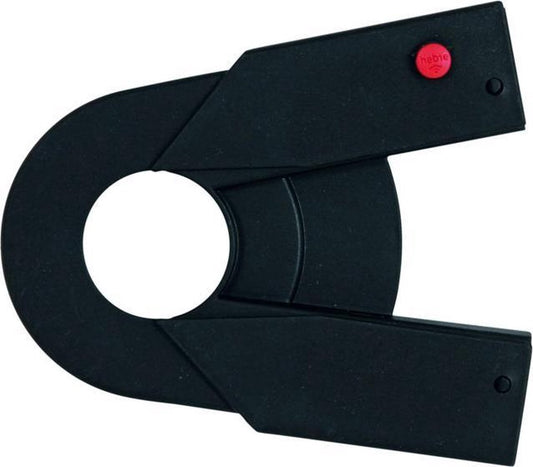 Hebie chainglider achterstuk 15/17T. voor Rohloff naaf zwart