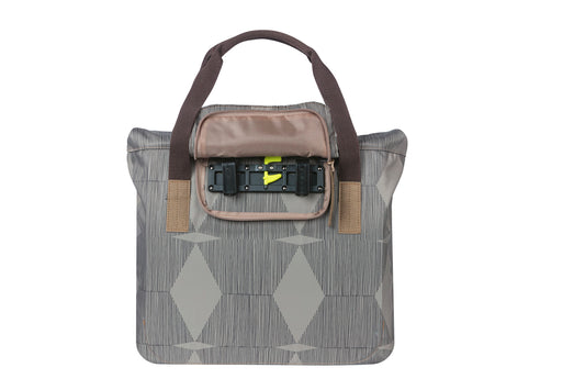 Basil 18390 Elegance fietsshopper 20-26L chateau taupe