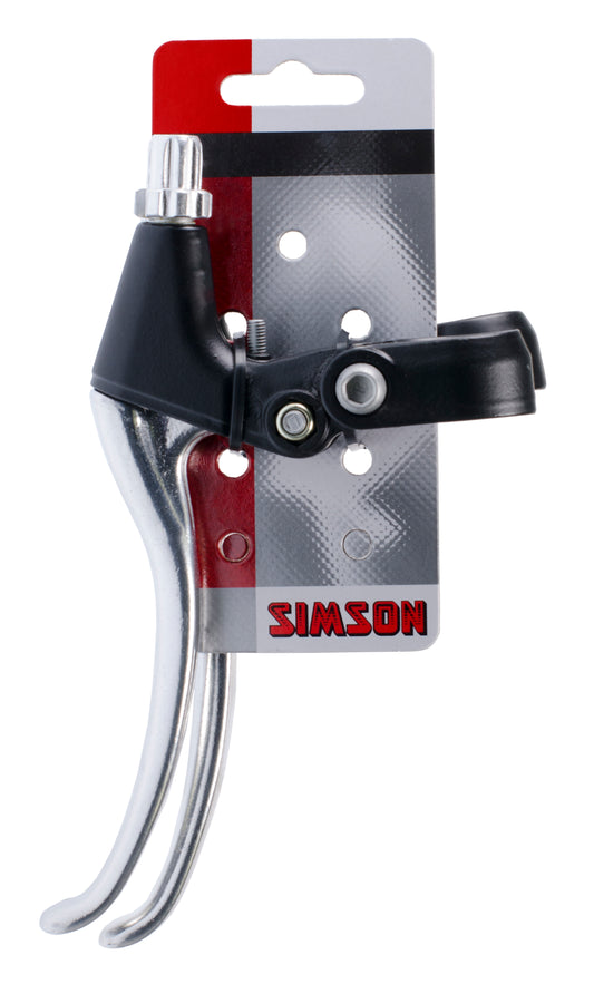 Simson 020235 remhendel set zwart alu. universeel verstelbaar