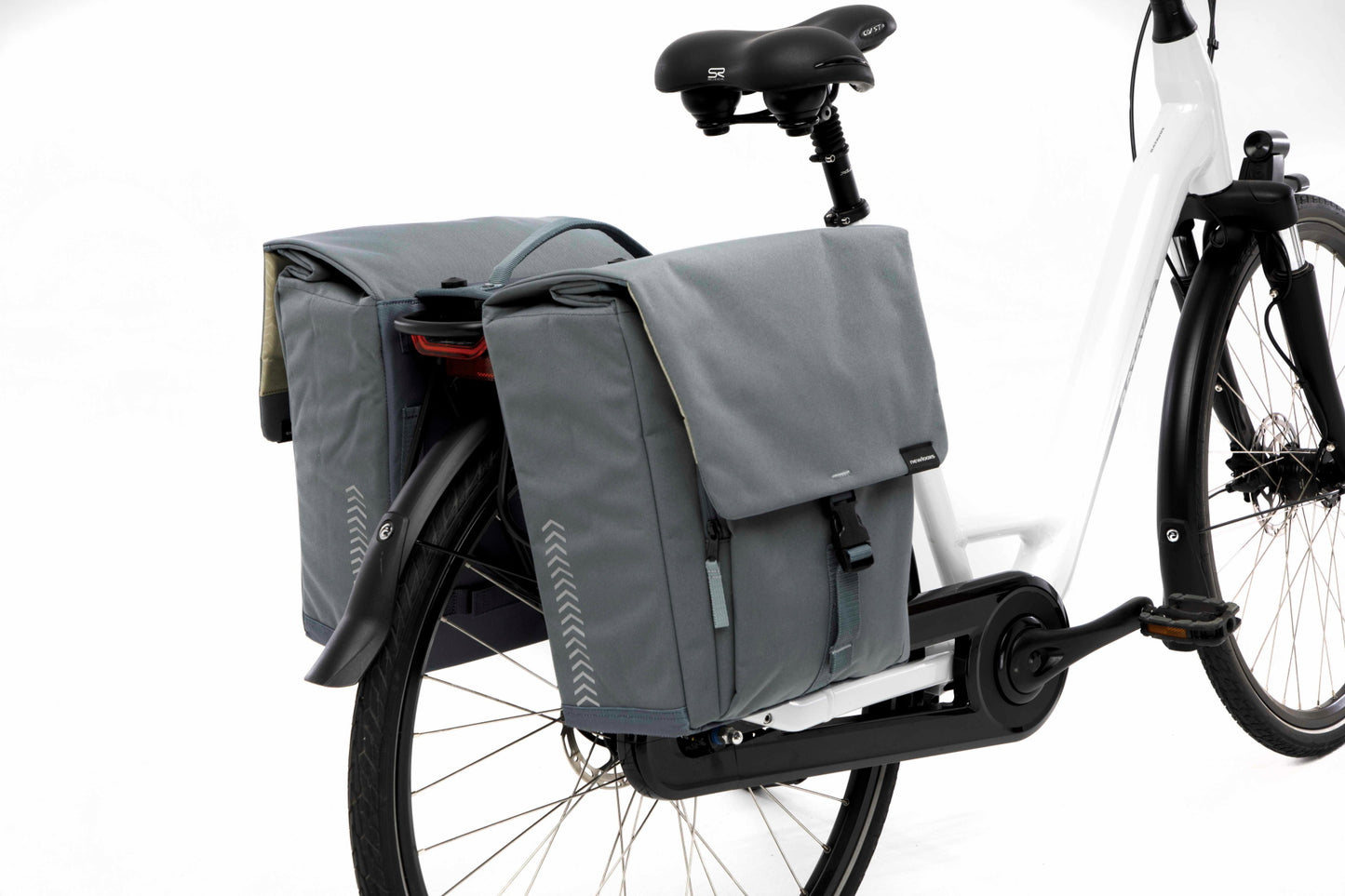 New Looxs tas nr. 531 Tulum Double MIK Grey/Green -531.446MIK