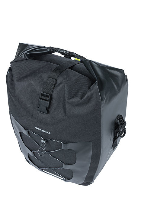 Basil 18258 Navigator Waterproof L enkele fietstas 25-31L zwart