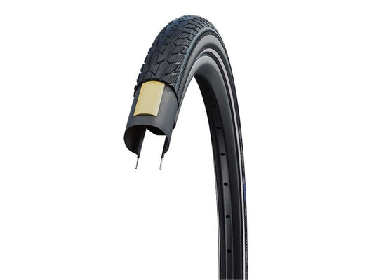 Schwalbe Bub. 37-584 / 27.5x1.40 - 650x35B HS 484 Road Cruiser K-Guard B/B+RT GREEN - 11101303