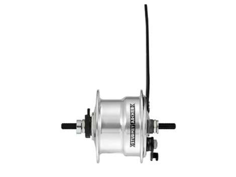 SA X-FDD 6V 3.0W aluminium voortrommelremnaaf + dynamo