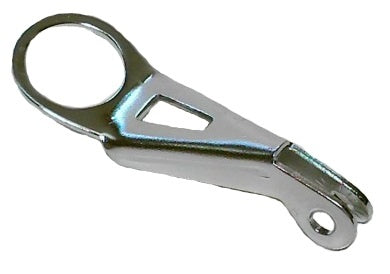 Lamphaak (snep) verchroomd