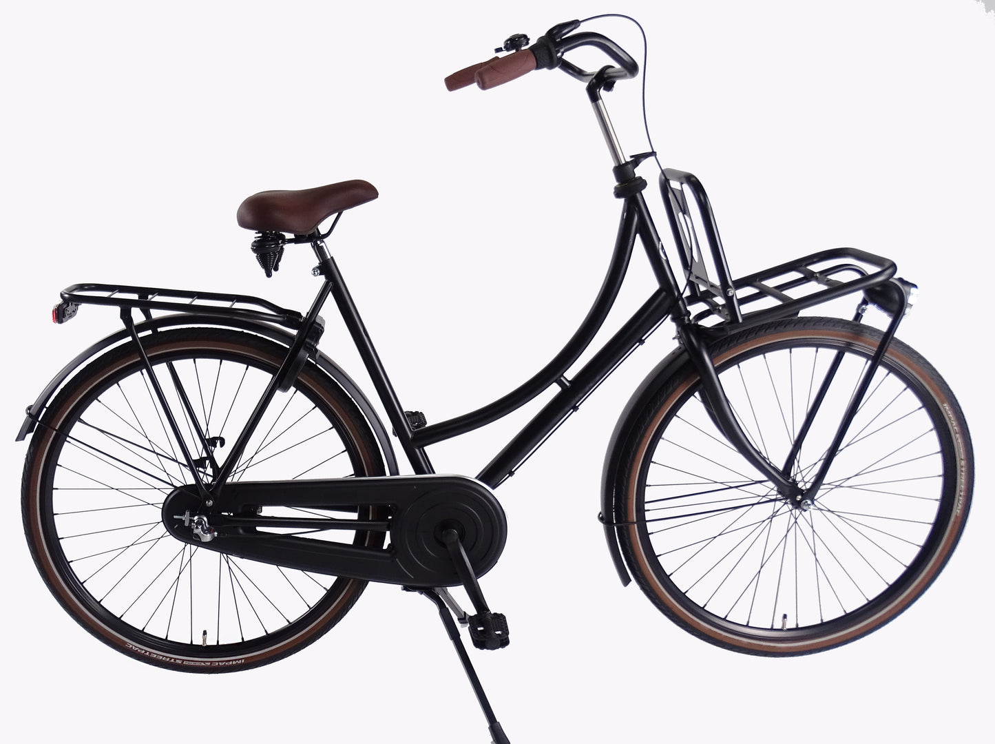 ALDO oma Cargo-S dames 28" 7GRB - 50 cm. mat zwart