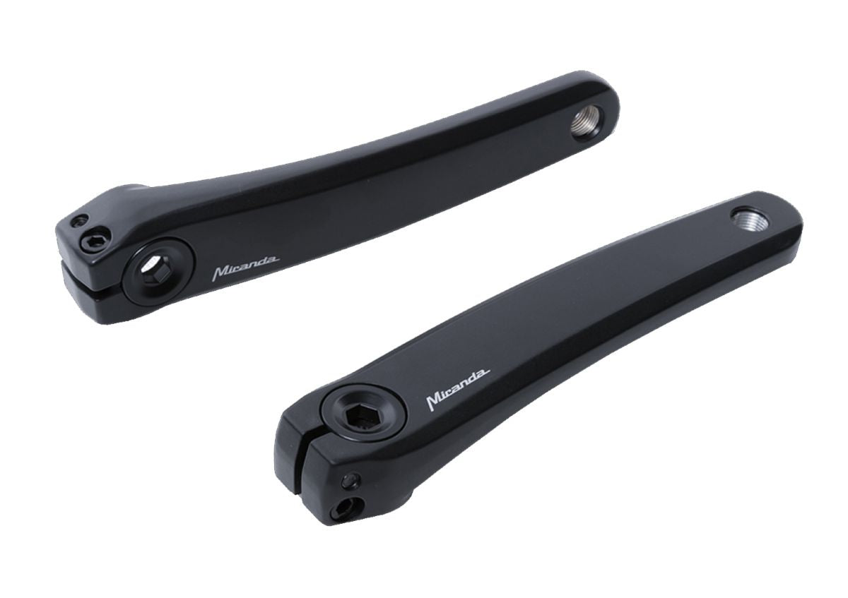 Miranda crankset Shimano Steps Delta S 160 mm. crank zwart