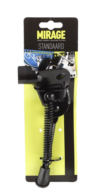 Mirage zijstandaard achteras Junior 12” zwart