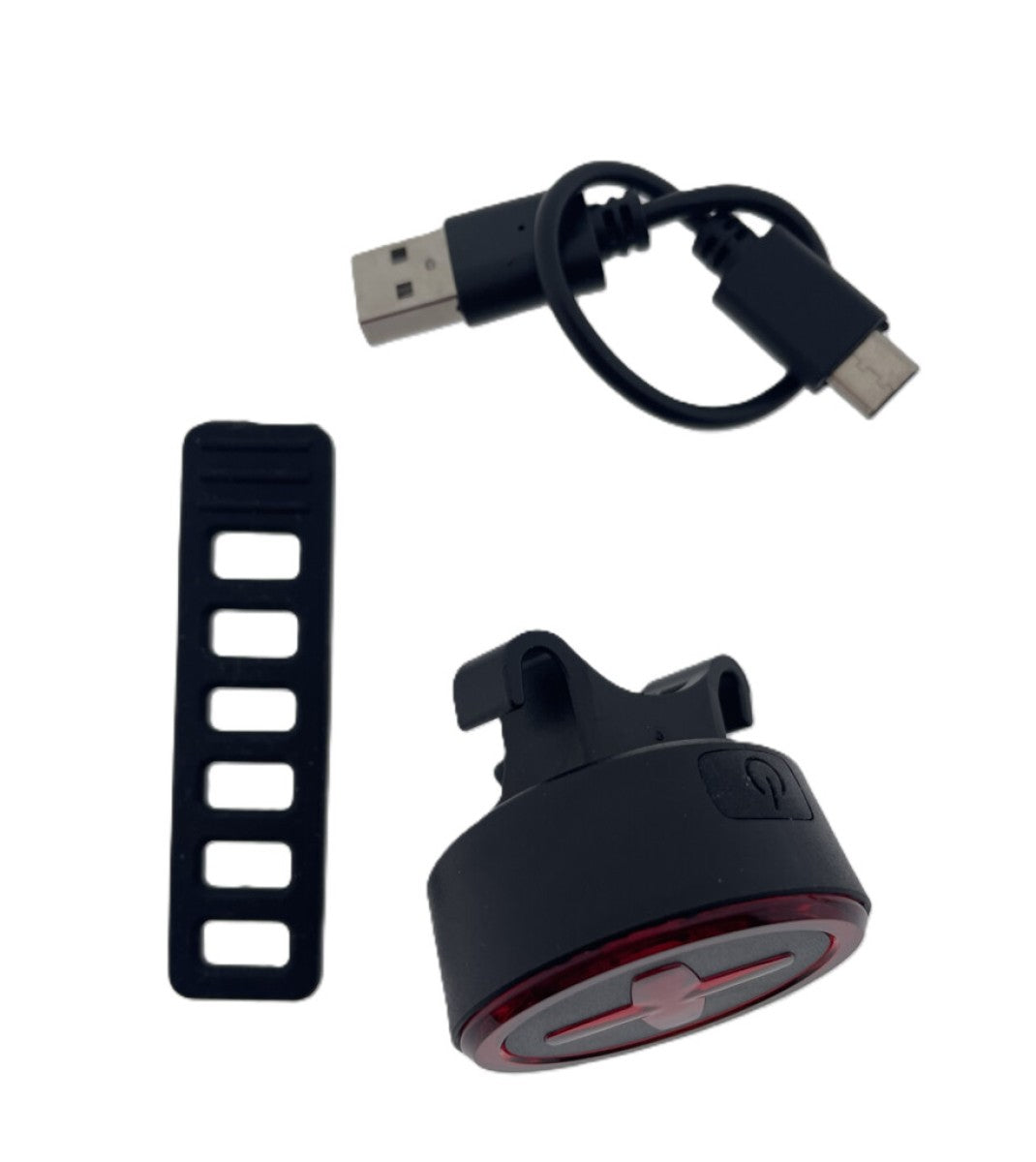 IkziLight achterlicht Mr X met 4014 led USB-oplaadbaar