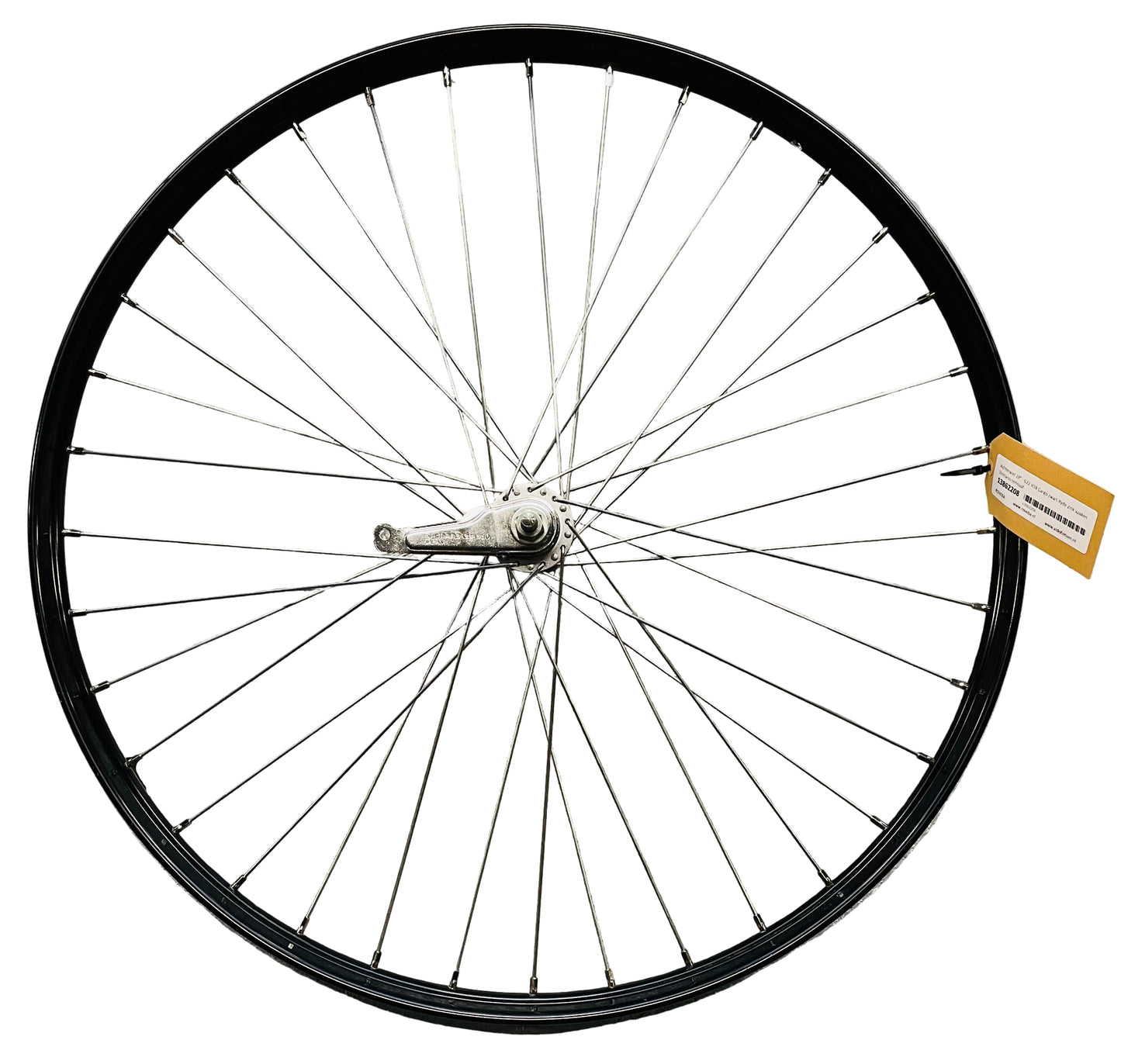 Achterwiel 28" - 622 V38 Cargo zwart Ryde zink spaken Shimano remnaaf