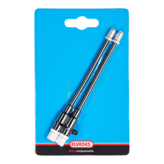 Elvedes CP2017093 flex bocht aluminium zwart