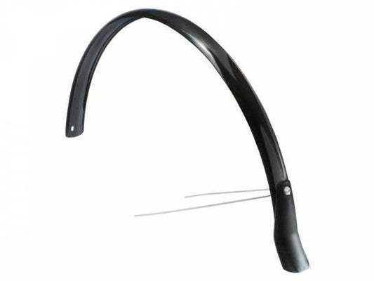 Eurofender spatbord achter Snello 28" - 46 mm. zwart