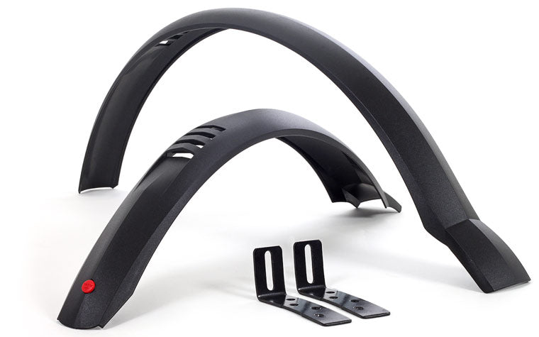 Hebie Taipan spatbord set 20'' 50 mm. zwart