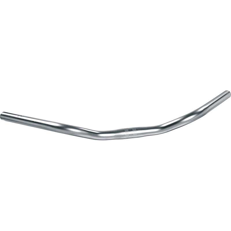 Ergotec stuurbocht trekking aluminium zilver 25.4/GW590/GL18/GH35 47° SL: 2