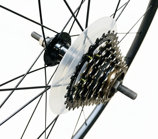 Achterwiel 26" - 559 / 26x1.75 BFK zwart freewheel V-Brake