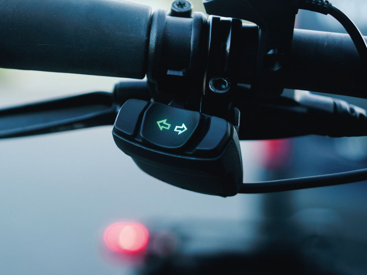 B&M Turntec-display, richtingaanwijzers voor E-Bikes