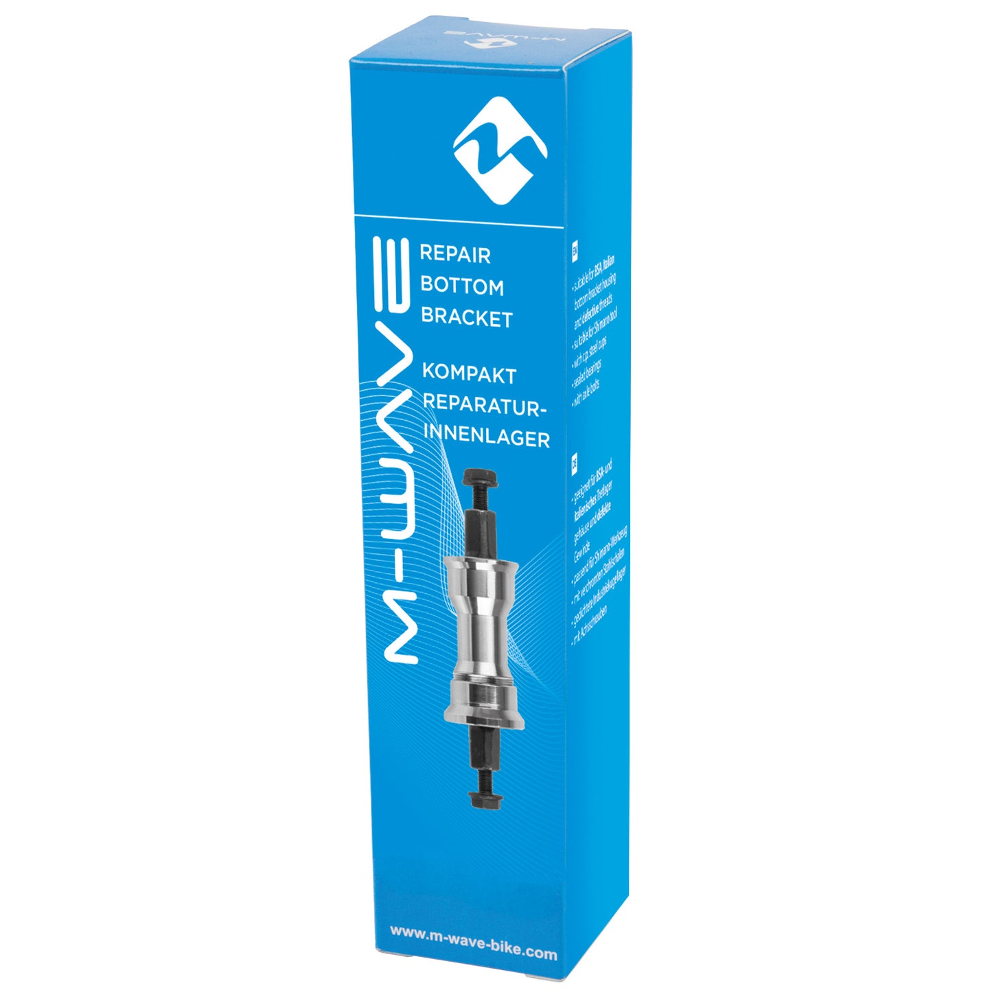 M-Wave trapas staal vervanging BSA / Italiaans 113 mm.