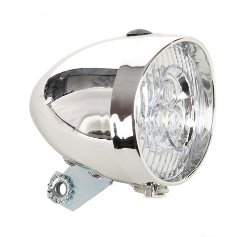 Catch-It koplamp retro 3 x led chroom bulk