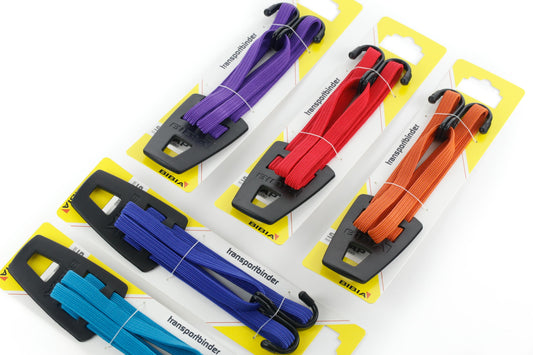 Bibia transportbinder kleur met haken o.a. voor transport voordrager