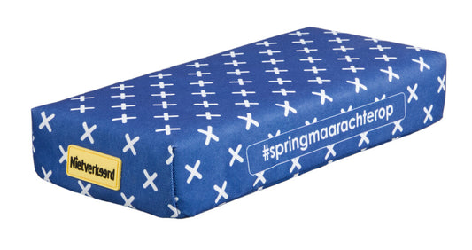 N/V zitje bagagedrager 32x15x5 cm. Mister and Misses X