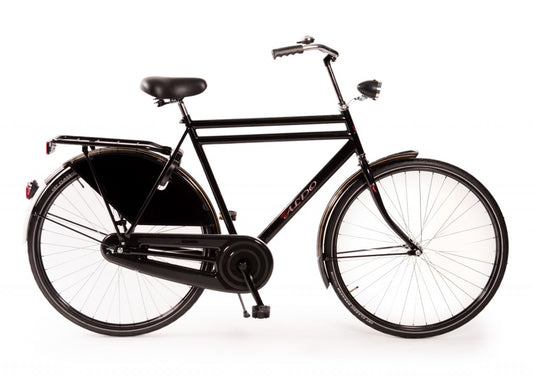 ALDO opa Basic 28" dubbele buis - 61 cm. zwart