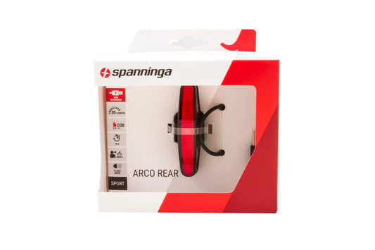 Spanninga Arco XB USB achterlicht incl. micro-USB kabel