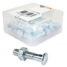 Zadelpenbout M8 x 35 compleet