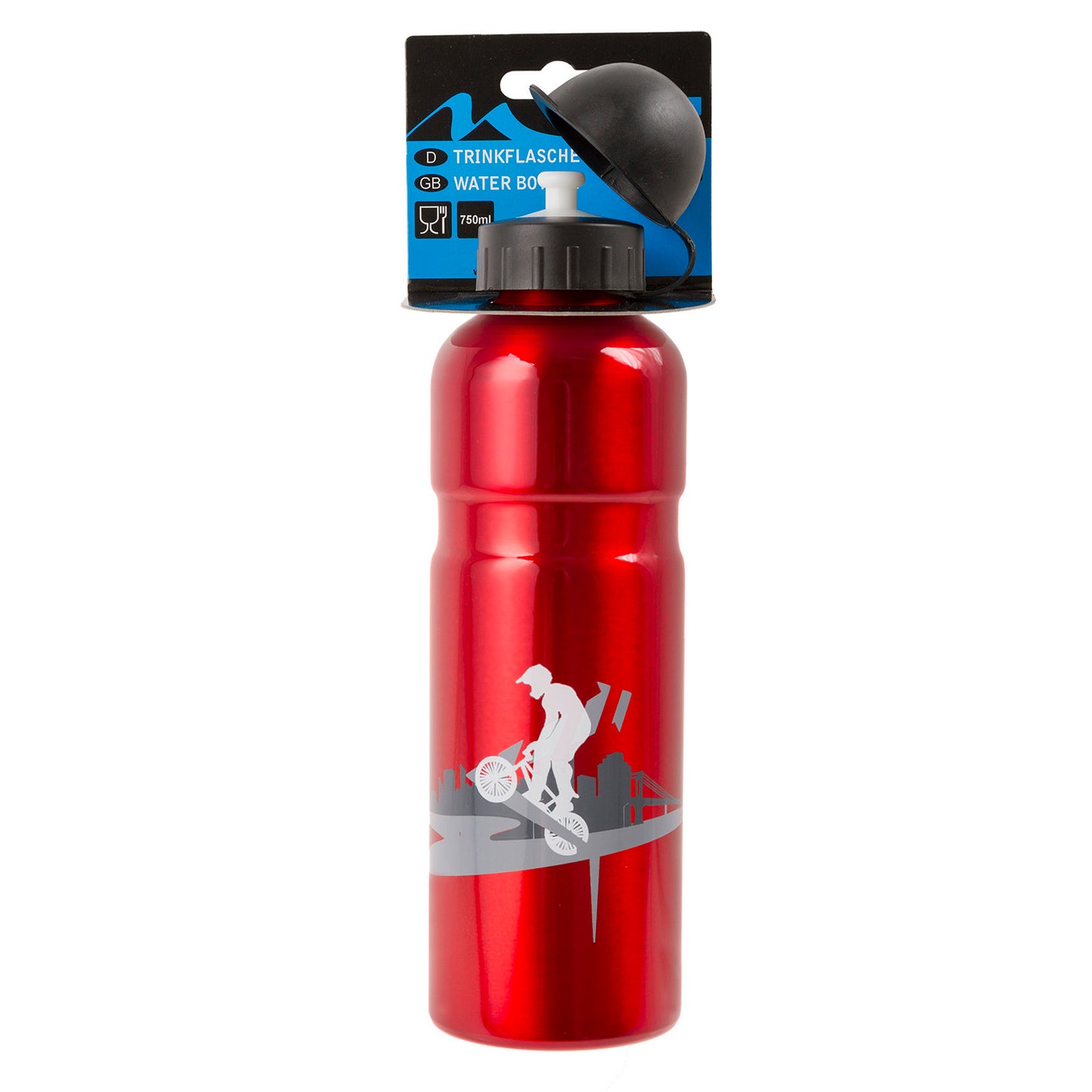 M-Wave ABO bidon aluminium 750 cc (6 verschillende kleuren)