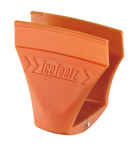IceToolz 55B1 richtgereedschap Croco voor remschoen 15~40mm. oranje