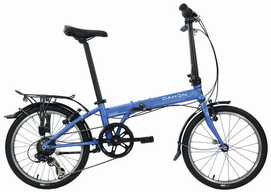 Dahon vouwfiets 20" Mariner 8 spd. derailleur V-brakes blauw
